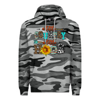 Slate Camo a little country a little hood Premium Hoodie - AdoDesignShop