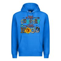 True Royal a little country a little hood Premium Hoodie - AdoDesignShop