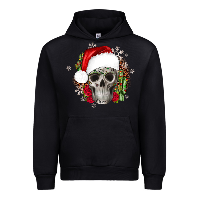 Skull Christmas Cactus Urban Hoodie by JahusDesignShop | Teevron