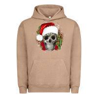 Pigment Burro skull Christmas cactus Urban Hoodie - JahusDesignShop