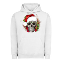 Pigment Lunar Rock skull Christmas cactus Urban Hoodie - JahusDesignShop