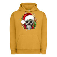 Pigment Peanut Butter skull Christmas cactus Urban Hoodie - JahusDesignShop