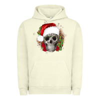 Pigment Pistachio skull Christmas cactus Urban Hoodie - JahusDesignShop