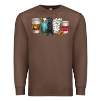 Chestnut labrador retriever dog coffee cups Premium Sweatshirt - texasbilliewilder