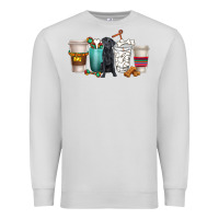 Dove Grey labrador retriever dog coffee cups Premium Sweatshirt - texasbilliewilder