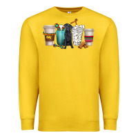 Lemon labrador retriever dog coffee cups Premium Sweatshirt - texasbilliewilder