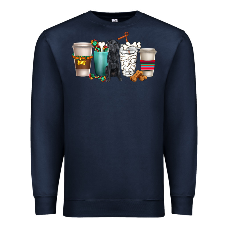 Labrador Retriever Dog Coffee Cups Premium Sweatshirt by texasbilliewilder | Teevron