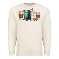 Sandshell labrador retriever dog coffee cups Premium Sweatshirt - texasbilliewilder
