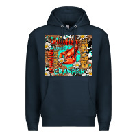 Navy western crawfish Premium Hoodie - AdoDesignShop