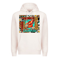 Pale Pink western crawfish Premium Hoodie - AdoDesignShop
