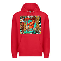 Red western crawfish Premium Hoodie - AdoDesignShop