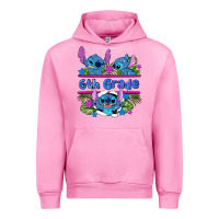 Fuchsia Pink preview flower stitch 6 th grade Urban Hoodie - AdoDesignShop