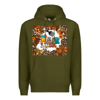 Army Green hair tech Premium Hoodie - AdoDesignShop