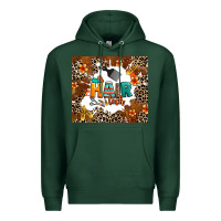 Sports Green hair tech Premium Hoodie - AdoDesignShop