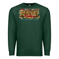 Sports Green Santa Baby Western Christmas Premium Sweatshirt - RanaPortraitStore