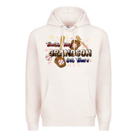 Pale Pink that's my grandson out there baseball Premium Hoodie - JahusDesignShop