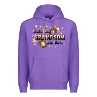 Purple that's my grandson out there baseball Premium Hoodie - JahusDesignShop