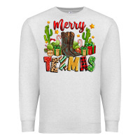 Oatmeal Heather merry texmas Premium Sweatshirt - Zillion Design Studio