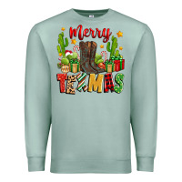 Seafoam merry texmas Premium Sweatshirt - Zillion Design Studio