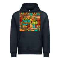 Navy hello fall pumpkin Urban Hoodie - JahusDesignShop