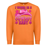 Carrot i wanna be a cowboy baby Premium Sweatshirt - texasbilliewilder