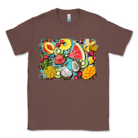 Chestnut summer fruits background Classic Tee - BarkalooDesign
