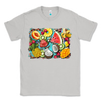 Moon Dust summer fruits background Classic Tee - BarkalooDesign