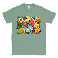 Sage summer fruits background Classic Tee - BarkalooDesign