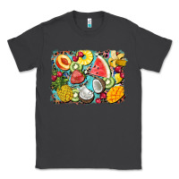 Smoke summer fruits background Classic Tee - BarkalooDesign