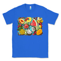 True Royal summer fruits background Classic Tee - BarkalooDesign