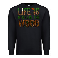 Black life is good in the wood Premium Sweatshirt - texasbilliewilder