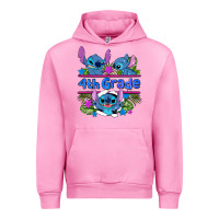 Fuchsia Pink preview flower stitch 4 th grade Urban Hoodie - AdoDesignShop