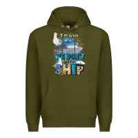 Army Green this week we don't give a ship Premium Hoodie - JahusDesignShop