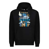 Black this week we don't give a ship Premium Hoodie - JahusDesignShop