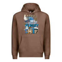 Chestnut this week we don't give a ship Premium Hoodie - JahusDesignShop