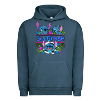 Pigment Midnight Navy preview flower stitch 3rd grade Urban Hoodie - AdoDesignShop