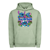 Pigment Oil Green preview flower stitch 3rd grade Urban Hoodie - AdoDesignShop