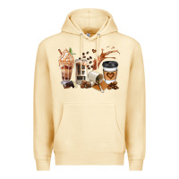 Pina Colada black every month melanin coffee cups Premium Hoodie - JahusDesignShop