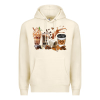 Tofu black every month melanin coffee cups Premium Hoodie - JahusDesignShop