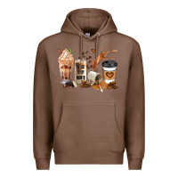 Chestnut black every month melanin coffee cups Premium Hoodie - JahusDesignShop
