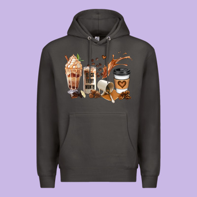 Black Every Month Melanin Coffee Cups Premium Hoodie Designed By Jahusdesignshop