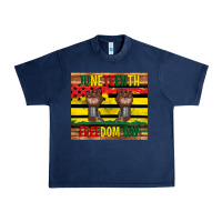 Navy juneteenth freedom day tumbler Urban Heavy Tee - Artiststas