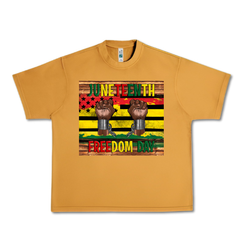 Juneteenth Freedom Day Tumbler Urban Heavy Tee by Artiststas | Teevron