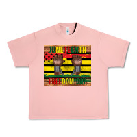 Salmon juneteenth freedom day tumbler Urban Heavy Tee - Artiststas