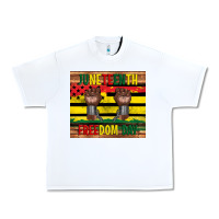 White juneteenth freedom day tumbler Urban Heavy Tee - Artiststas