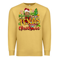 Antique Gold merry texas christmas Premium Sweatshirt - Zillion Design Studio