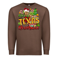 Chestnut merry texas christmas Premium Sweatshirt - Zillion Design Studio