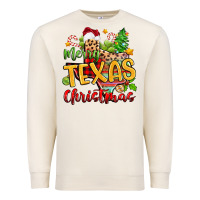 Sandshell merry texas christmas Premium Sweatshirt - Zillion Design Studio
