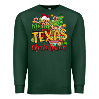 Sports Green merry texas christmas Premium Sweatshirt - Zillion Design Studio