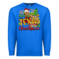 True Royal merry texas christmas Premium Sweatshirt - Zillion Design Studio